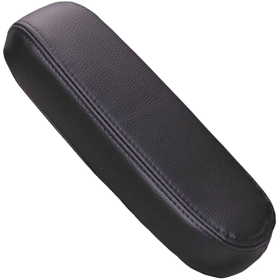 Front view of armrest in Charcoal Black w/ Medium Pebble Insert for Ford Excursion