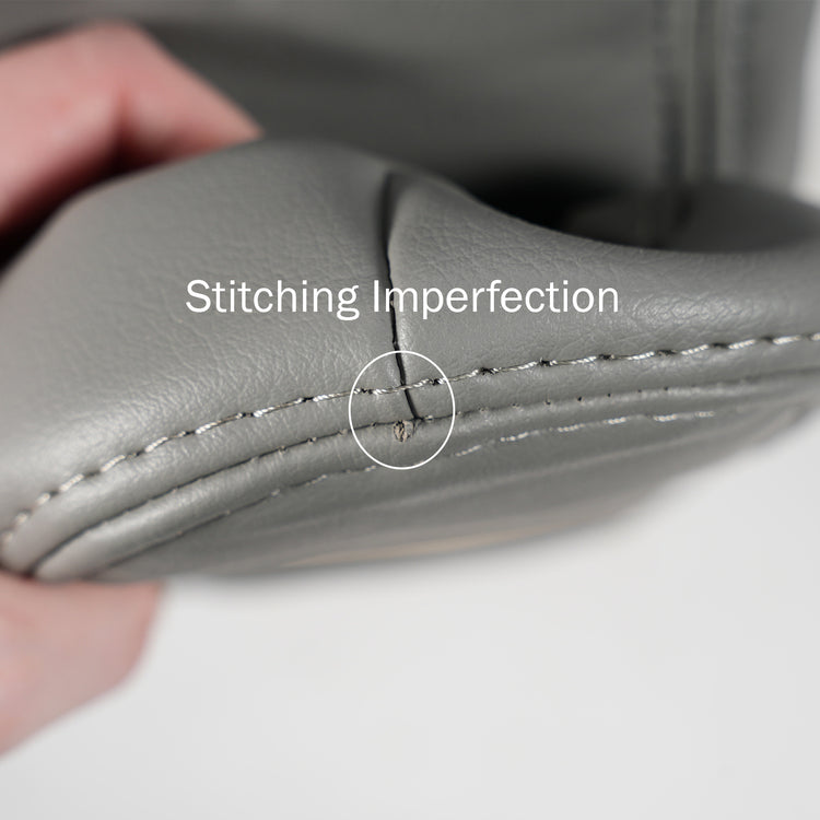 2002 - 2005 Ford Excursion, 02-07 F250 / F350 Lariat - Driver / Passenger Side Armrest Cover - Medium Flint - All Vinyl - CLEARANCE - FINAL SALE