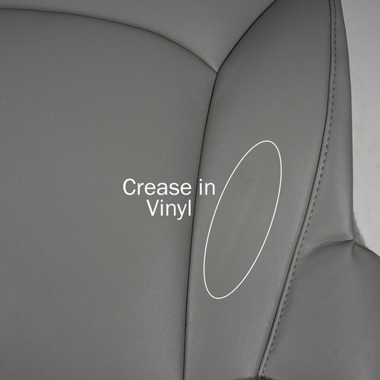 2004 - 2008 Ford Econoline E150, E250, E350 - Driver Bottom Cover - Medium Flint - OEM Material - All Vinyl - CLEARANCE - FINAL SALE