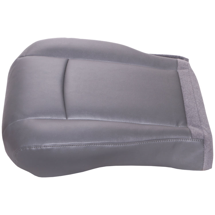 2009 - 2014 Ford Econoline E250 - Front Bucket Seat - Driver Side Bottom Cover - Medium Flint All Vinyl