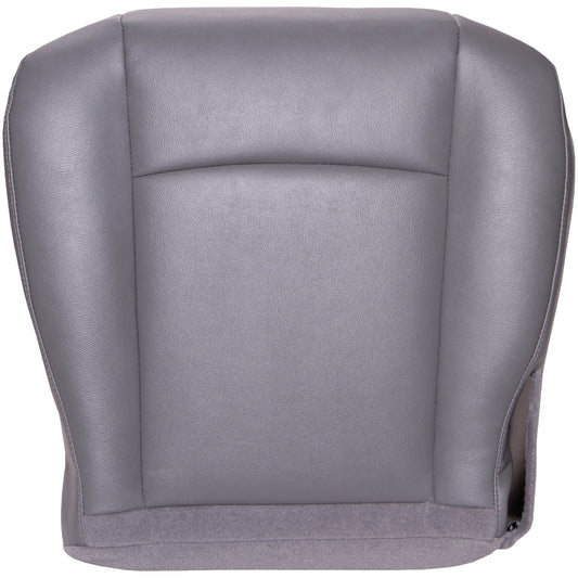 2009 - 2014 Ford Econoline E150 - Front Bucket Seat - Driver Side Bottom Cover - Medium Flint All Vinyl - CLEARANCE - FINAL SALE