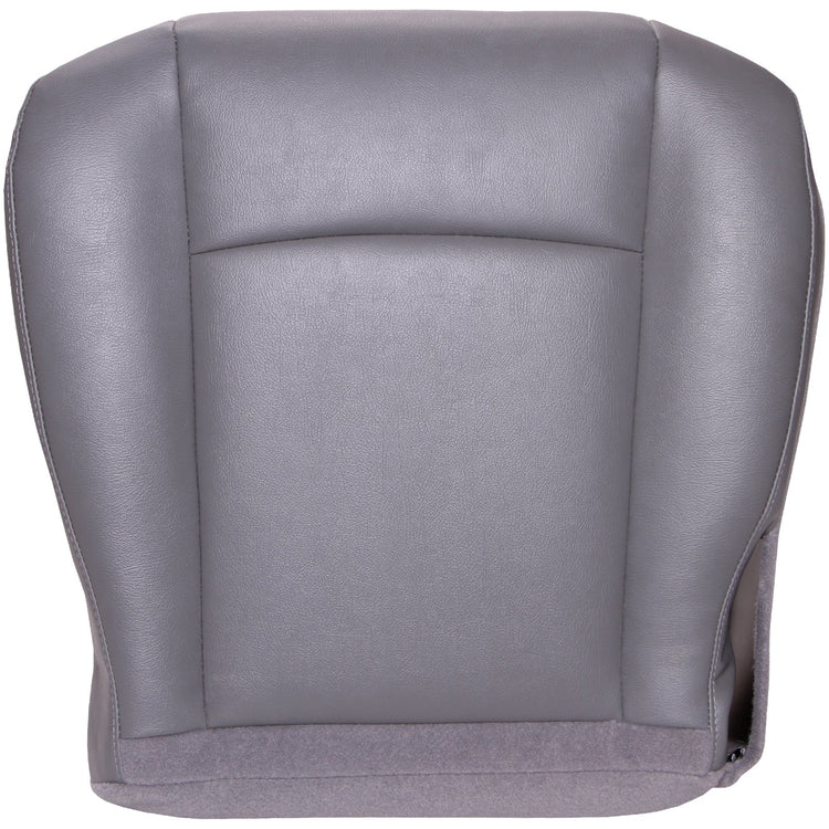 2009 - 2014 Ford Econoline E250 - Front Bucket Seat - Driver Side Bottom Cover - Medium Flint All Vinyl