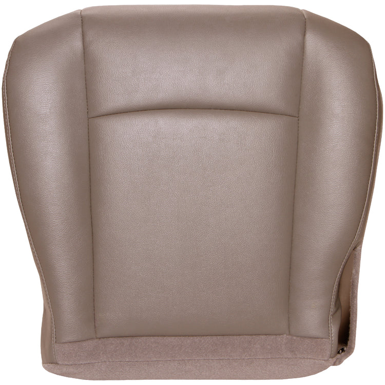 Front view of driver in Medium Pebble for Ford Econoline