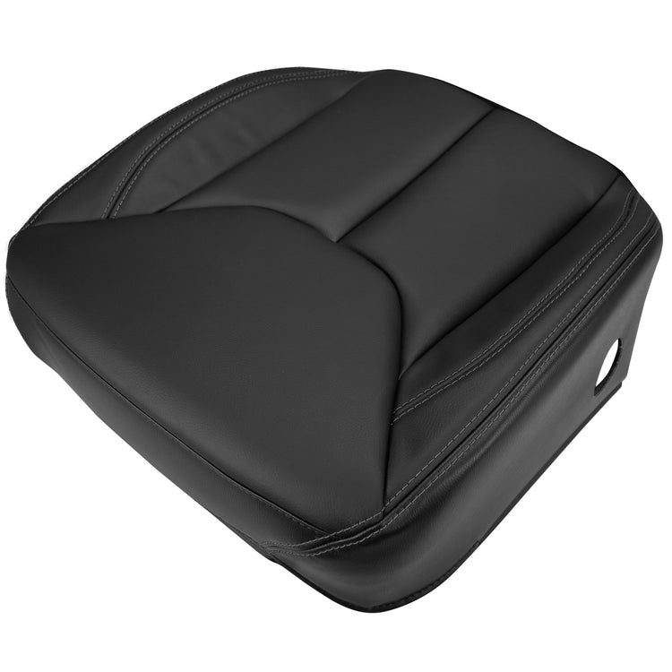 Front view of driver in Black for Jeep Wrangler JK (2 door)
