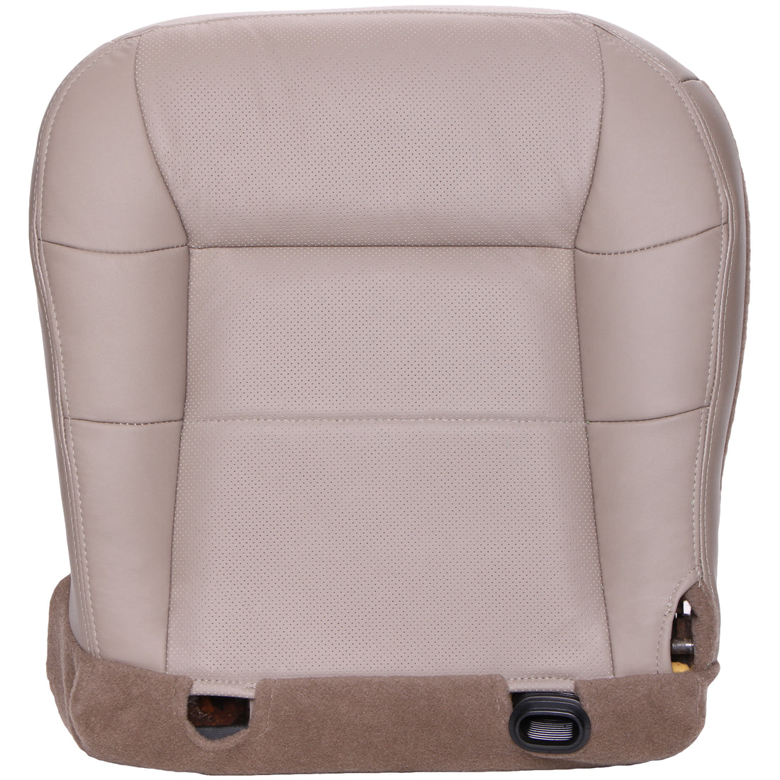 Front view of driver in Medium Parchment for Lincoln Navigator