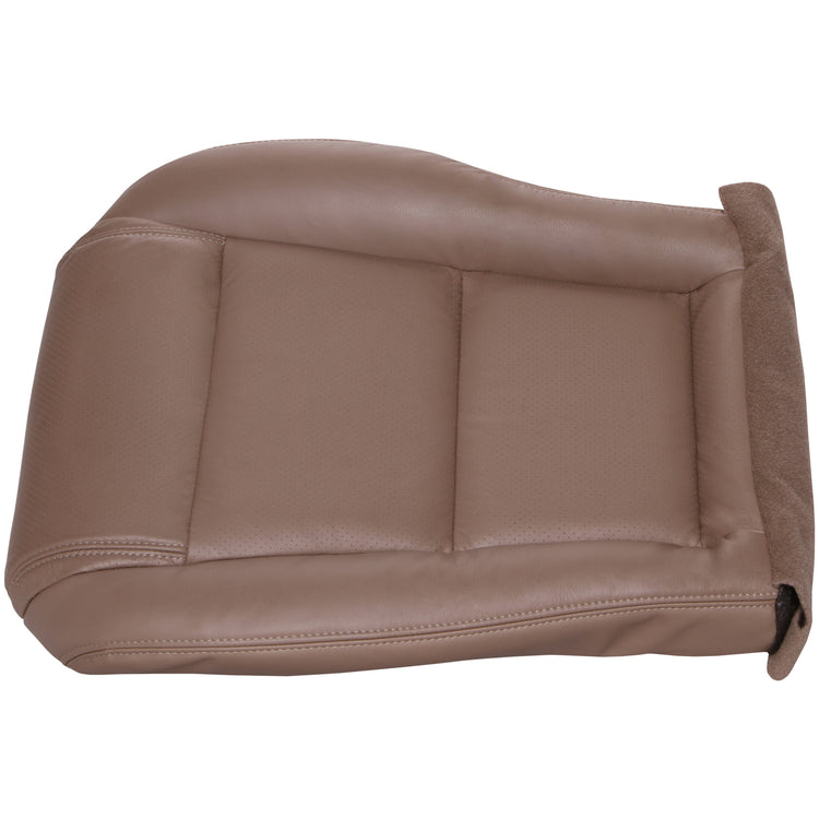2001-2003 Acura MDX Front Driver Bottom Cover - OEM Material Config. Saddle Brown with Perforated Inserts