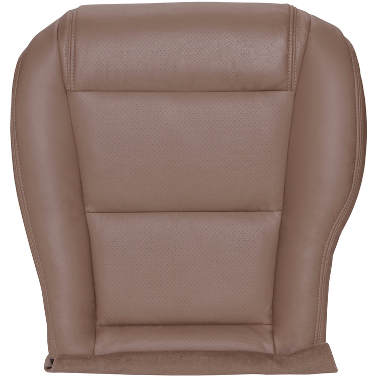 2001-2003 Acura MDX Front Driver Bottom Cover - OEM Material Config. Saddle Brown with Perforated Inserts