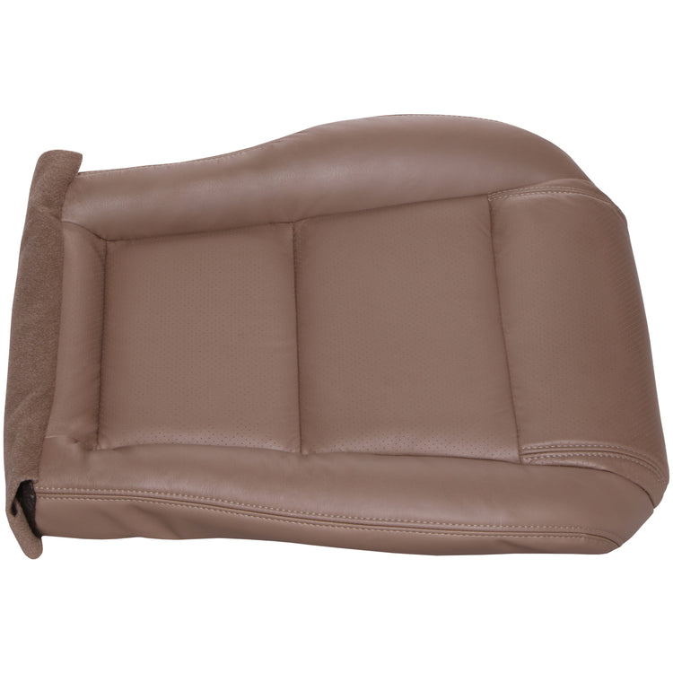 2001-2003 Acura MDX Front Passenger Bottom Cover - OEM Material Config. Saddle Brown with Perforated Inserts