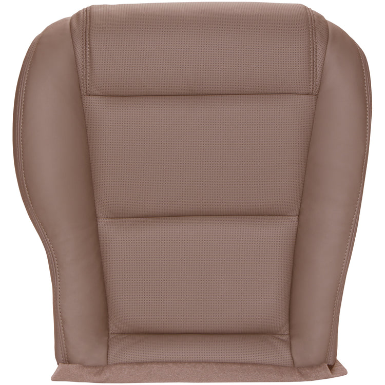 Front view of passenger in Saddle Brown for Acura MDX