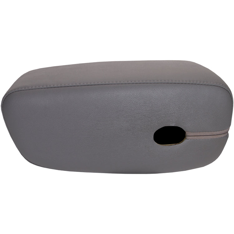 2004-2009 Ford Ranger XL, Front Row Driver Side Fold Down Armrest Cover, In Medium Flint OEM Material Config. All Vinyl