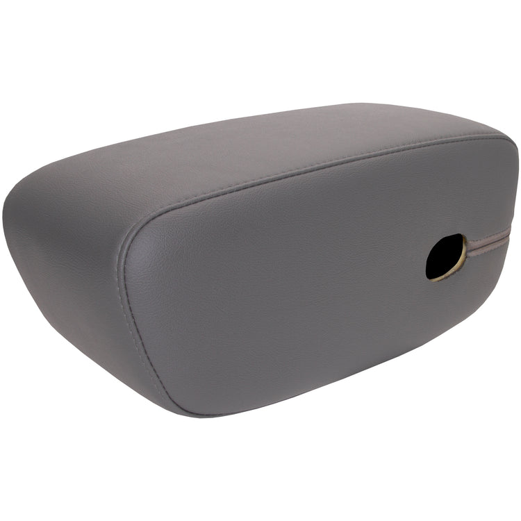 2004-2009 Ford Ranger XL, Front Row Driver Side Fold Down Armrest Cover, In Medium Flint OEM Material Config. All Vinyl