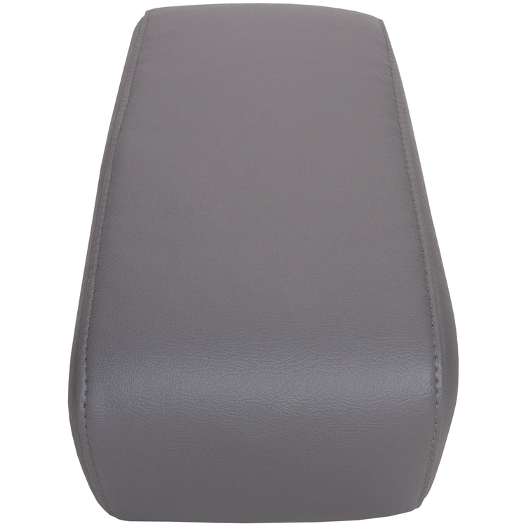 2004-2009 Ford Ranger XL, Front Row Driver Side Fold Down Armrest Cover, In Medium Flint OEM Material Config. All Vinyl
