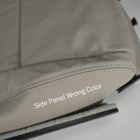 2007 - 2008 Acura TL Base - Sedan Driver Side Bottom Cover - Material Config: OEM Leather/Vinyl - Taupe (Trim Code B) - CLEARANCE - FINAL SALE