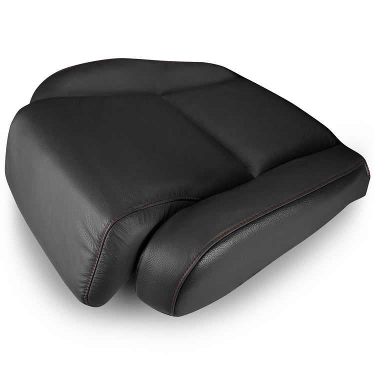2020 - 2022 Toyota Sequoia TRD Pro - Driver Side Bottom Cover - Material Config: All Vinyl - Black w/ Red Stitching