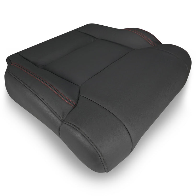 2016 - 2021 Toyota Tundra TRD Pro - Passenger Side Bottom Cover - Material Config: OEM Leather/Vinyl - Black