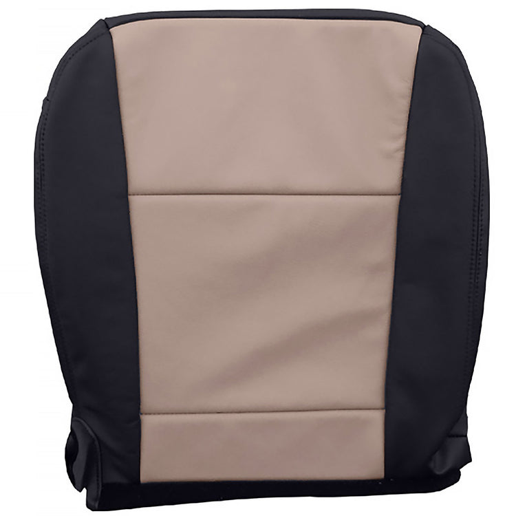 Front view of passenger in Charcoal Black w/ Camel Insert for Ford Explorer