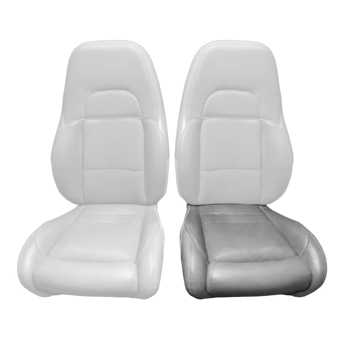 Front view of driver in Medium Graphite for Ford Explorer
