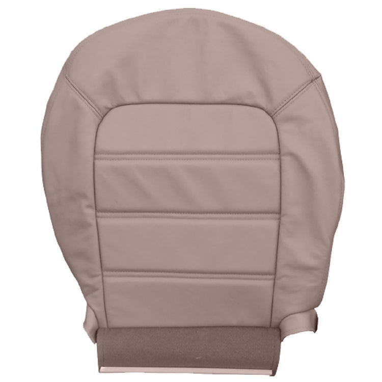 Front view of driver in Medium Parchment for Ford Explorer