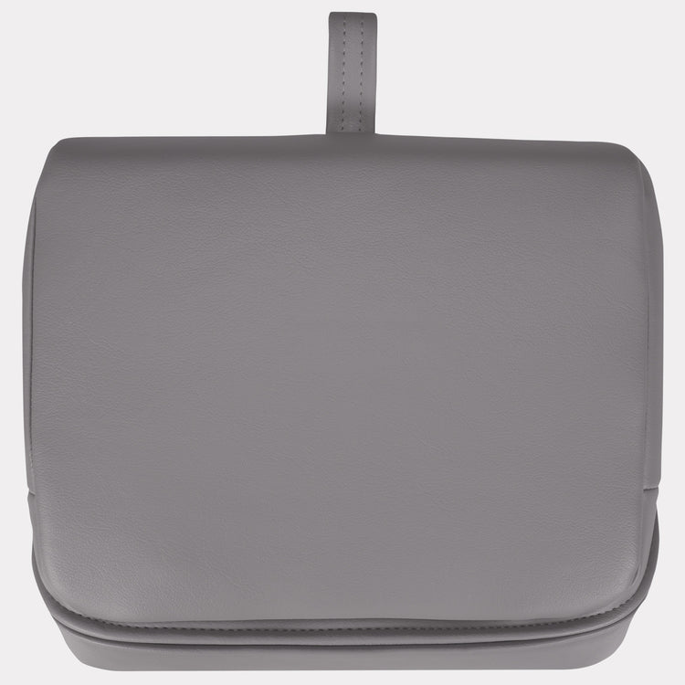 Image of fold-down armrest built into bench seat