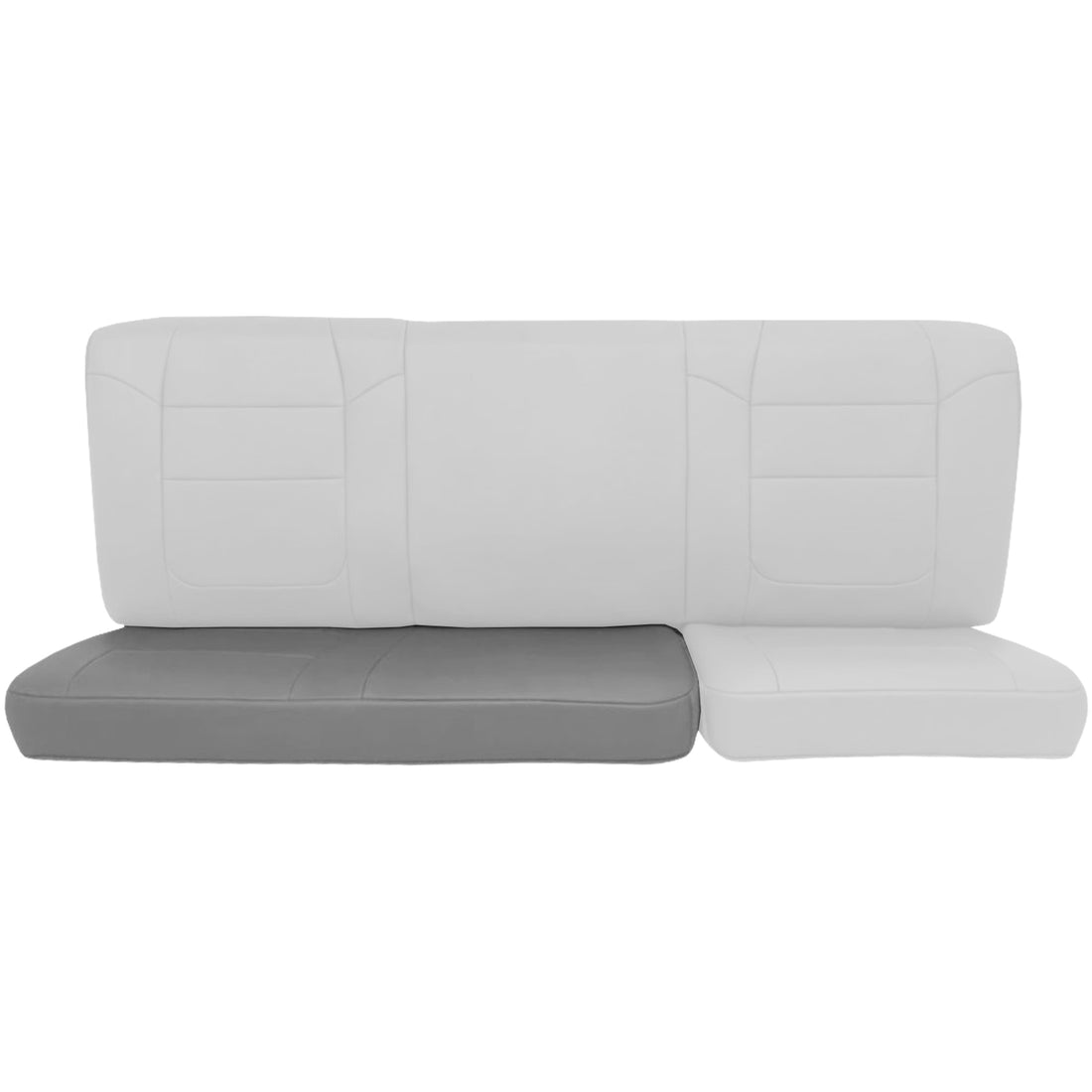 Front view of passenger in Medium Parchment for Ford F250