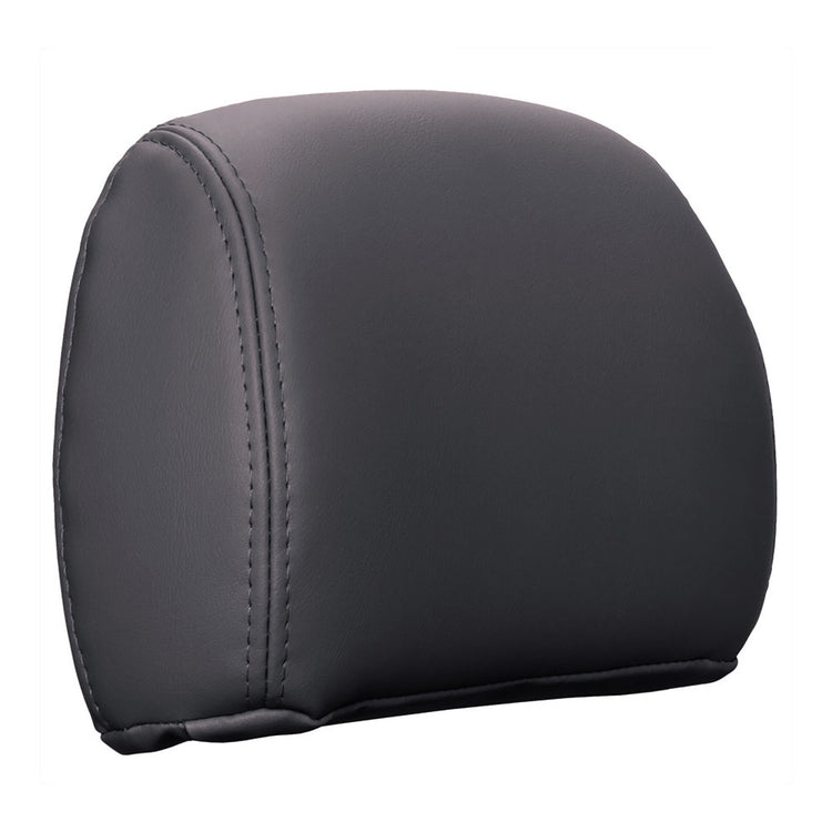 2001 - 2002 GMC Sierra 1500 HD Crew Cab - Passenger Headrest Cover - Graphite - All Vinyl - Forward Tilting