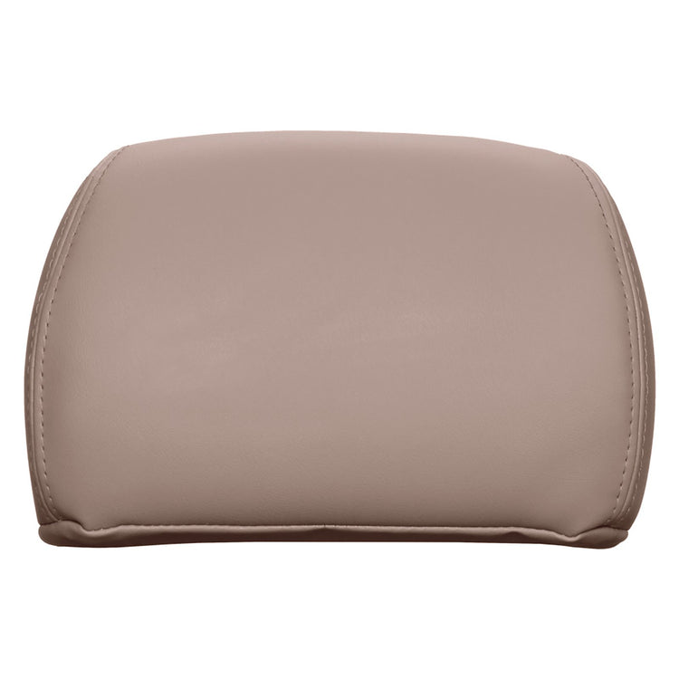 2000 - 2002 GMC Sierra 1500 Regular Cab - Driver Headrest Cover - Medium Dark Oak - All Leather