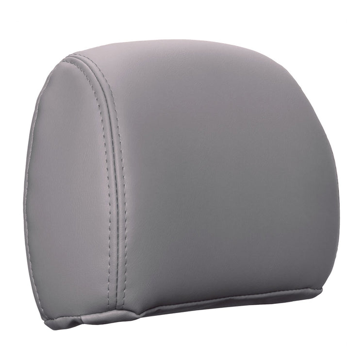 2001 - 2002 GMC Sierra 3500 Crew Cab - Passenger Headrest Cover - Medium Dark Pewter - All Vinyl - Forward Tilting