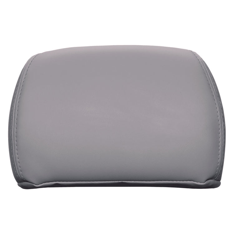 2001 - 2002 GMC Sierra 3500 Crew Cab - Passenger Headrest Cover - Medium Dark Pewter - All Vinyl - Forward Tilting