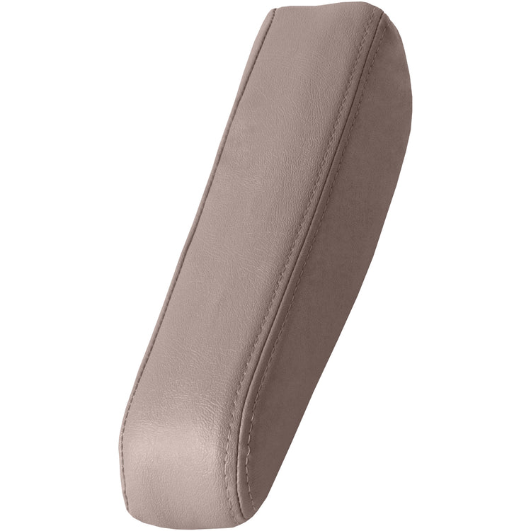 2000 - 2002 GMC Sierra 2500 Extended Cab - Passenger Armrest Cover - Medium Neutral - OEM Material Config. Leather/Vinyl