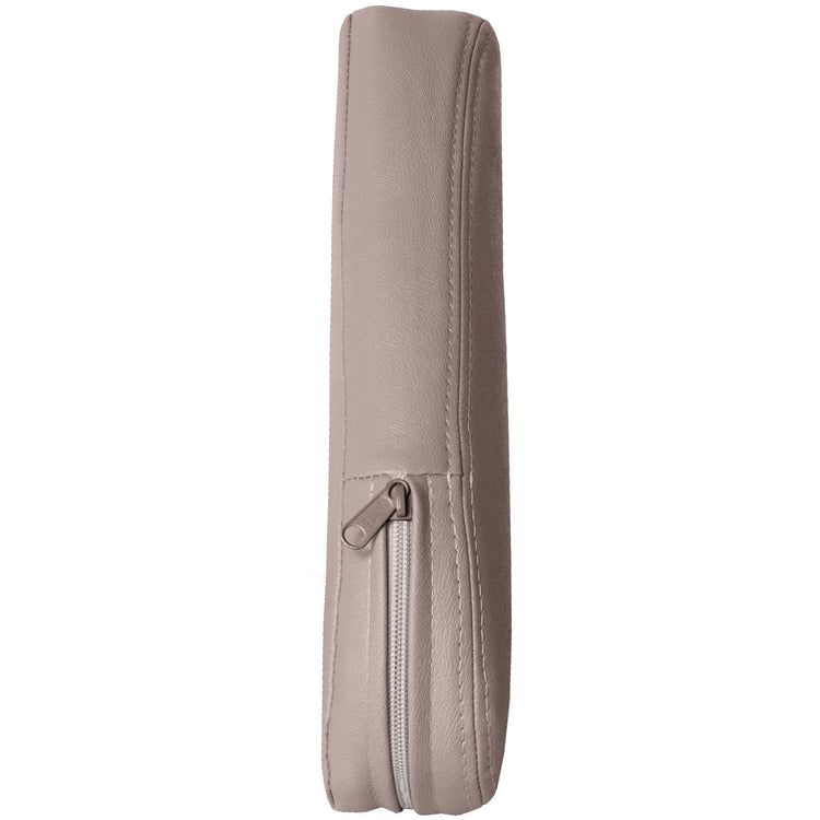 2000 - 2002 GMC Sierra 1500 Extended Cab - Passenger Armrest Cover - Medium Neutral - OEM Material Config. Leather/Vinyl