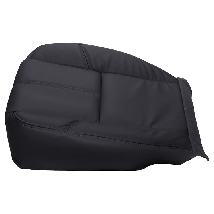 2008 - 2013 GMC Sierra Driver Bottom Cover - Ebony - OEM Material Config. Leather/Vinyl