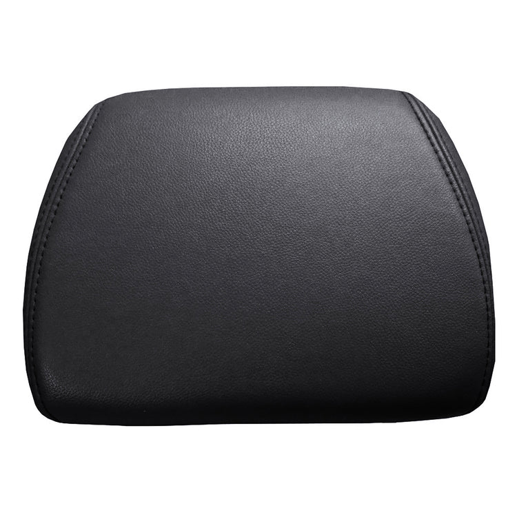2010 - 2013 GMC Sierra Extended Cab Passenger Headrest Cover for Seat with Side Impact Airbag - Ebony - All Vinyl