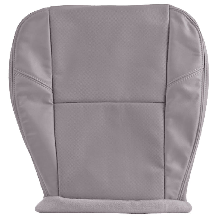 2012 Chevrolet Avalanche 1500 LTZ - Crew Cab - Front Row Passenger Side Bottom Cover - Light Titanium OEM Leather/Vinyl w/ Perforated Inserts for Heated/Cooled Seats (Trim & Seat Code 836/AN3)