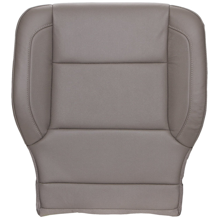 2015-2016 Chevrolet Tahoe/Suburban, GMC Yukon - Front Row Driver Side Bottom Cover, Dune Leather/Vinyl with Perforated Inserts for Heated and Cooled Seats - Clearance - FINAL SALE