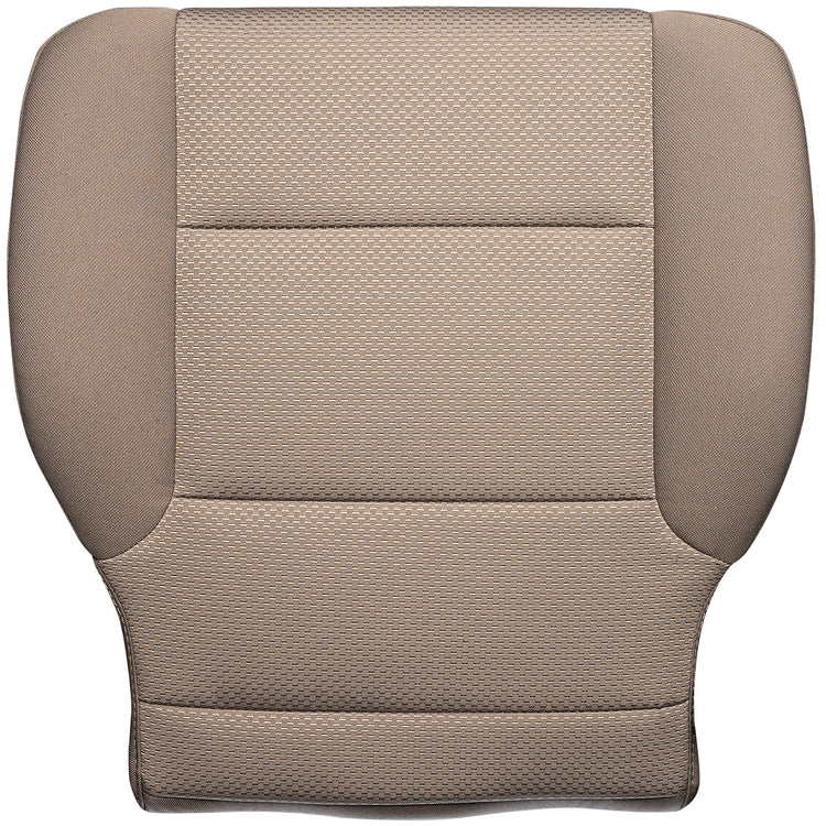 2015-2018 Chevrolet Silverado LS and GMC Sierra SLE 2500 / 3500, Front Row Driver Side Bottom Cover, OEM Cloth Cocoa Dune / Tread
