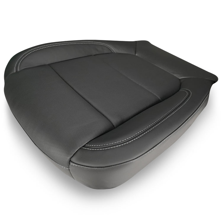 2023 - 2025 GMC Sierra 2500 SLT | Front Row | Driver Side Bottom Cover | Material Config: OEM Leather/Vinyl | Jet Black