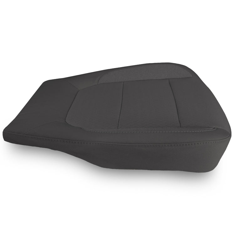 2020 - 2023 Chevrolet Silverado 2500 Work Truck | Crew Cab | Passenger Side Bottom Cover | Material Config: OEM Cloth | Jet Black