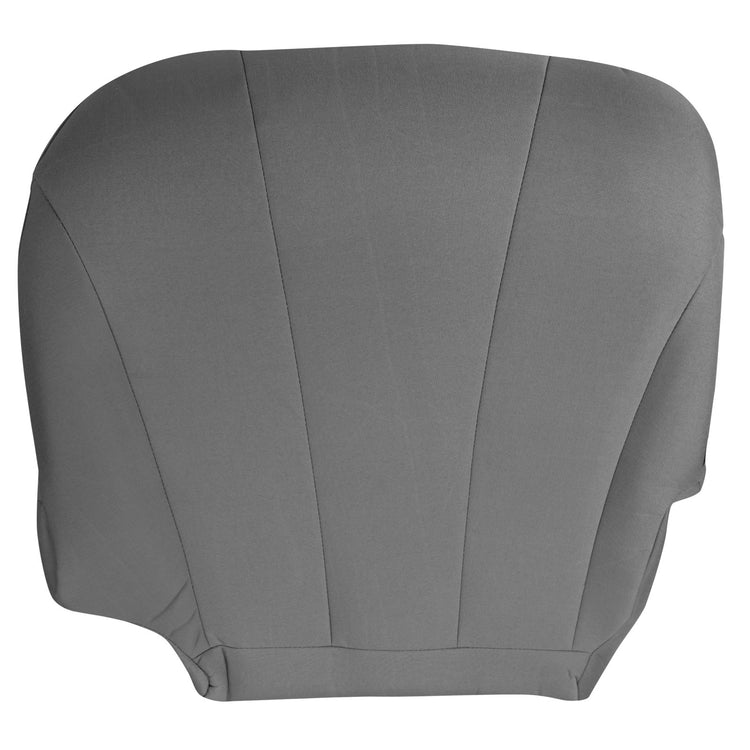 Front view of driver in Dillo Wolf Gray for Chevrolet Suburban