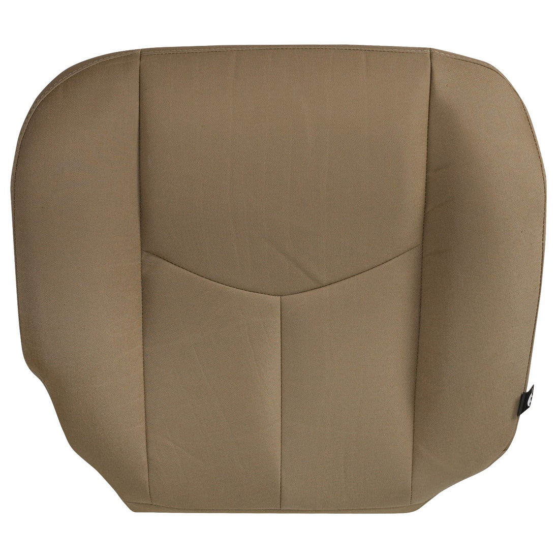 Front view of driver in Dillo Khaki for Chevrolet Silverado