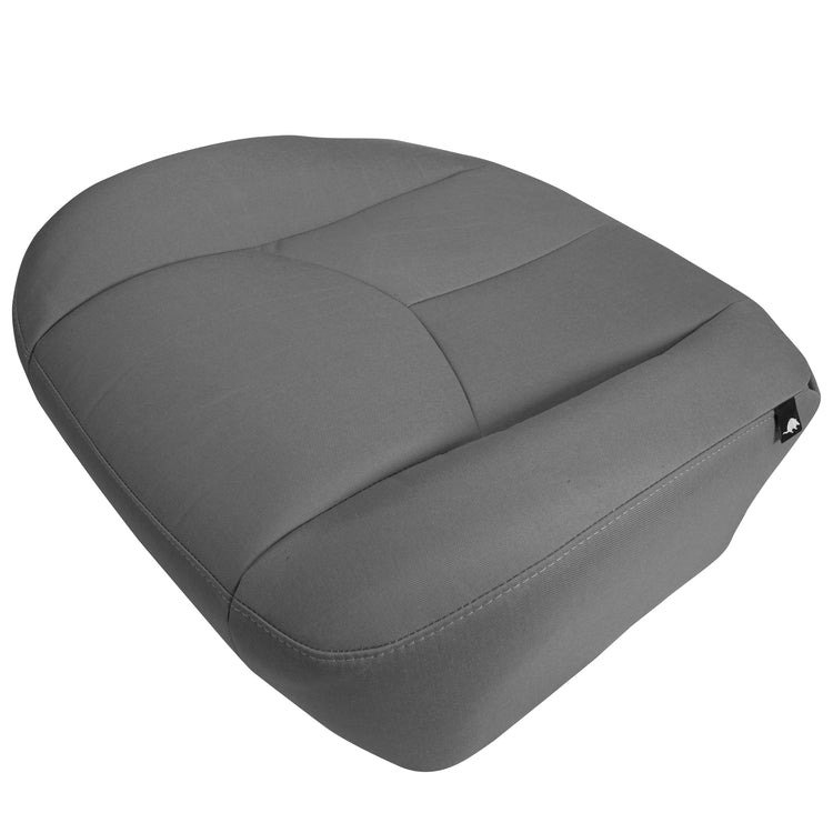 Left angle of driver in Dillo Wolf Gray for Chevrolet Silverado