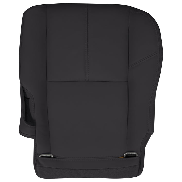 2007- 2009 Chevrolet Tahoe LT, 60/40 Second Row Passenger Side 40 Portion Bottom Cover, Ebony Leather/Vinyl
