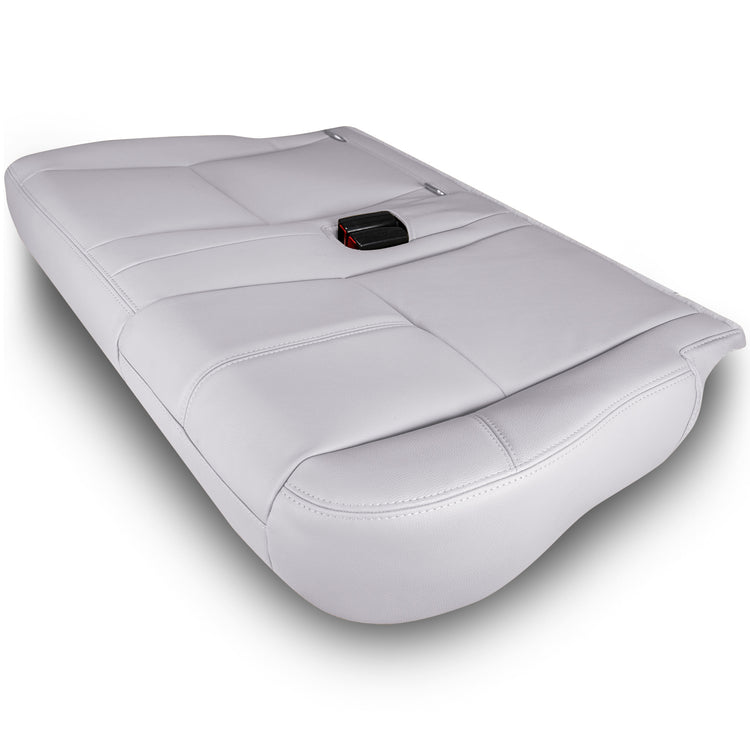 2010- 2014 Chevrolet Suburban LT, 60/40 Second Row Driver Side 60 Portion Bottom Cover, Light Titanium Vinyl