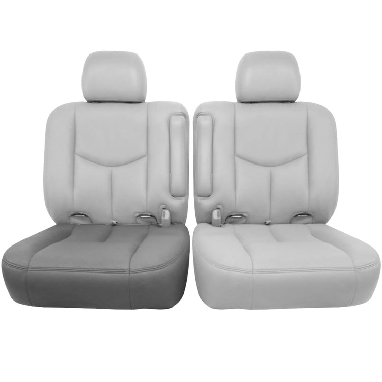 2003 - 2006 Chevrolet Tahoe LS / LT - Second Row Bucket - Passenger Side Bottom Cover - Material Config: All Vinyl - Medium Dark Pewter