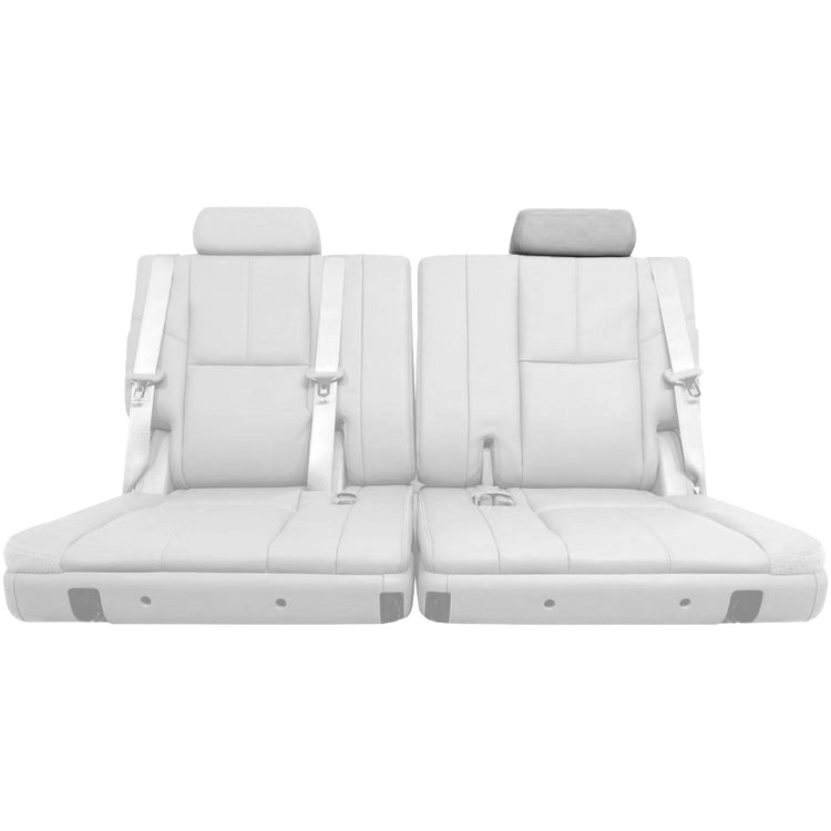 2007 - 2008 Chevrolet Suburban LT Z71, Third Row Driver Side Headrest Cover, Ebony Vinyl