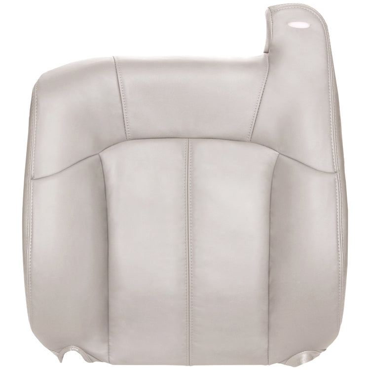 2000 - 2002 Chevrolet Suburban - Driver 40 Portion Top Cover - Shale with Medium Dark Pewter Carpet - OEM Material Config. Leather/Vinyl