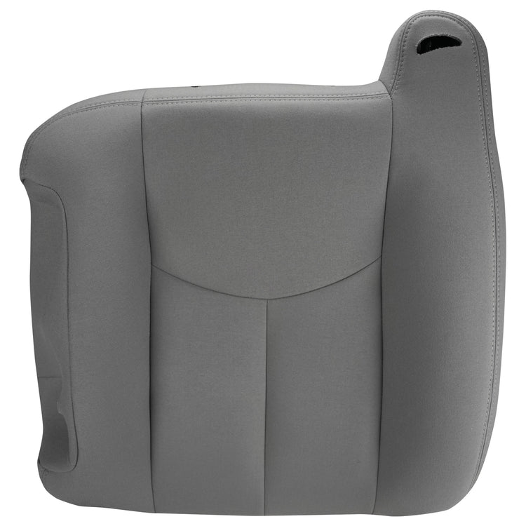 2003 - 2006 Chevrolet Silverado LS / LT - Crew Cab - Driver Side Top Cover - Material Config: Dillo Fabric - Dillo Wolf Gray