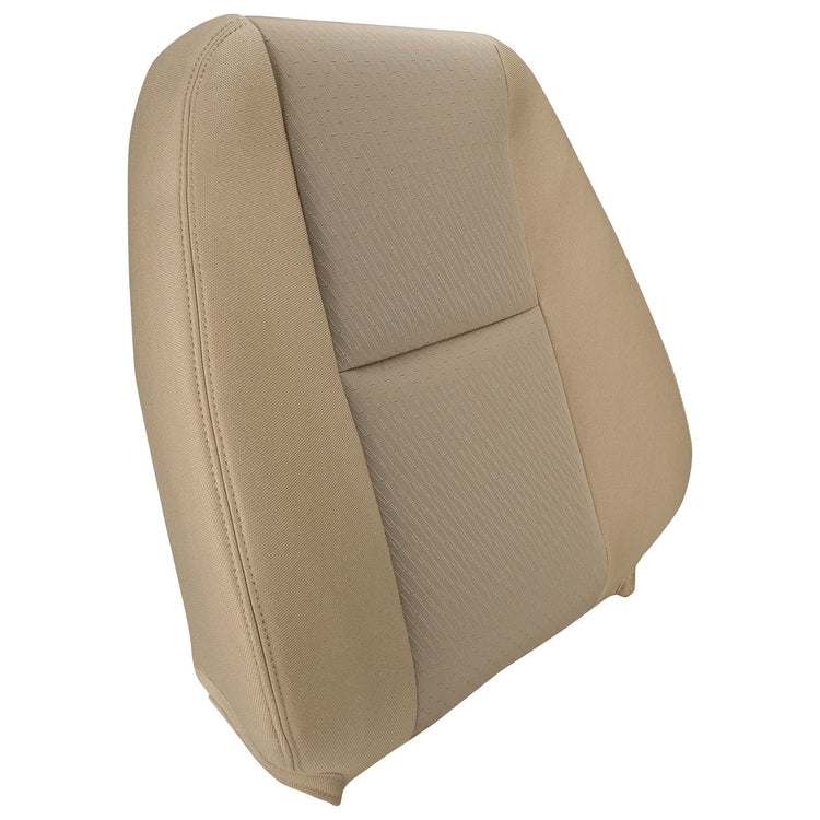 2012 Chevrolet Silverado 3500 LT - Regular Cab - Front Row Passenger Side Top Cover For Seat w/o Side Impact Airbag - Light Cashmere OEM Cloth (Trim & Seat Code 33C/A95)