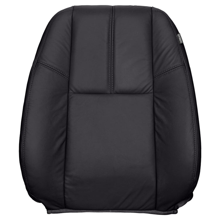 2010 - 2014 Chevrolet Silverado 2500 , 3500 Crew Cab Driver Top Cover with Side Impact Airbags - Ebony - OEM Material Config. Leather/Vinyl