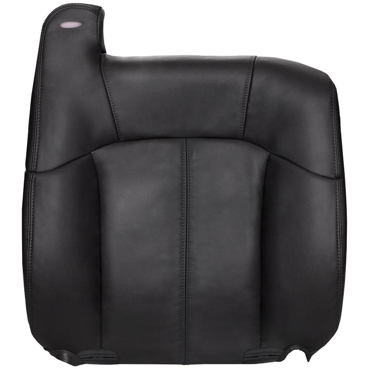 2000 - 2002 GMC Sierra 1500 Extended Cab - Passenger 40 Portion Top Cover with Child Restraints - Graphite - Leather/Vinyl - P1CH