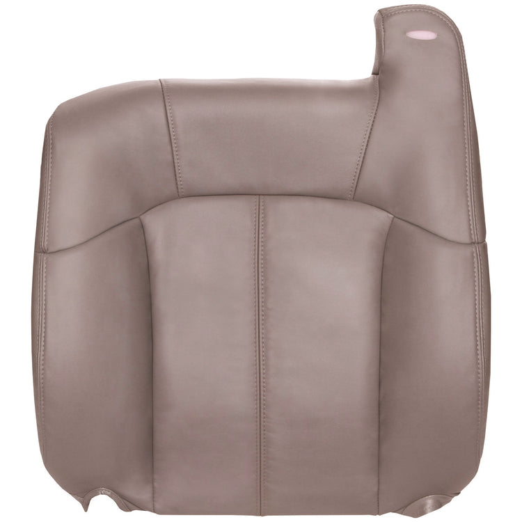 2000 - 2002 GMC Sierra 1500 Regular Cab - Driver 40 Portion Top Cover - Medium Dark Oak - All Leather - P1CH